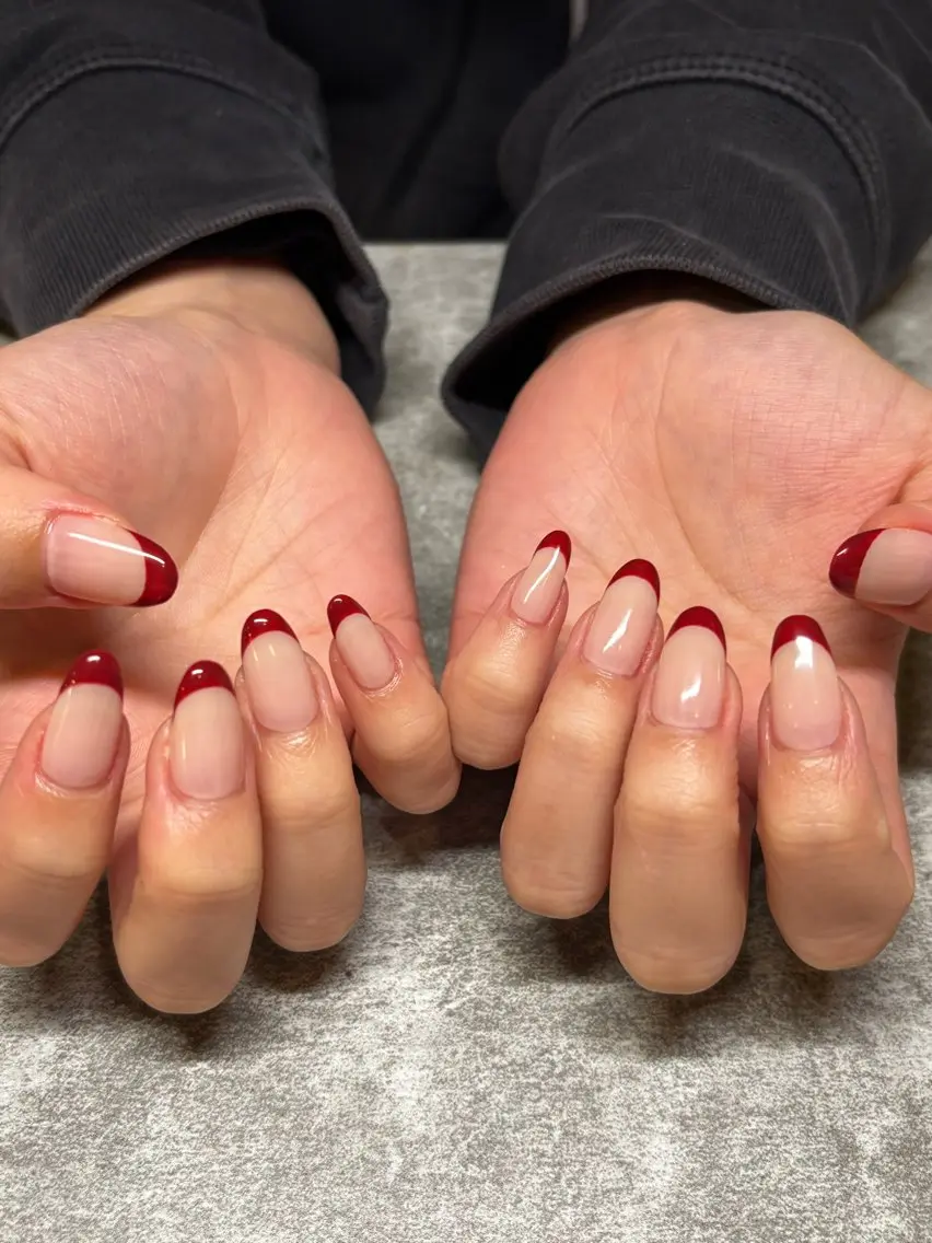 【オフあり】フレンチorスキニーフレンチ🤍/クリアベースのみの写真