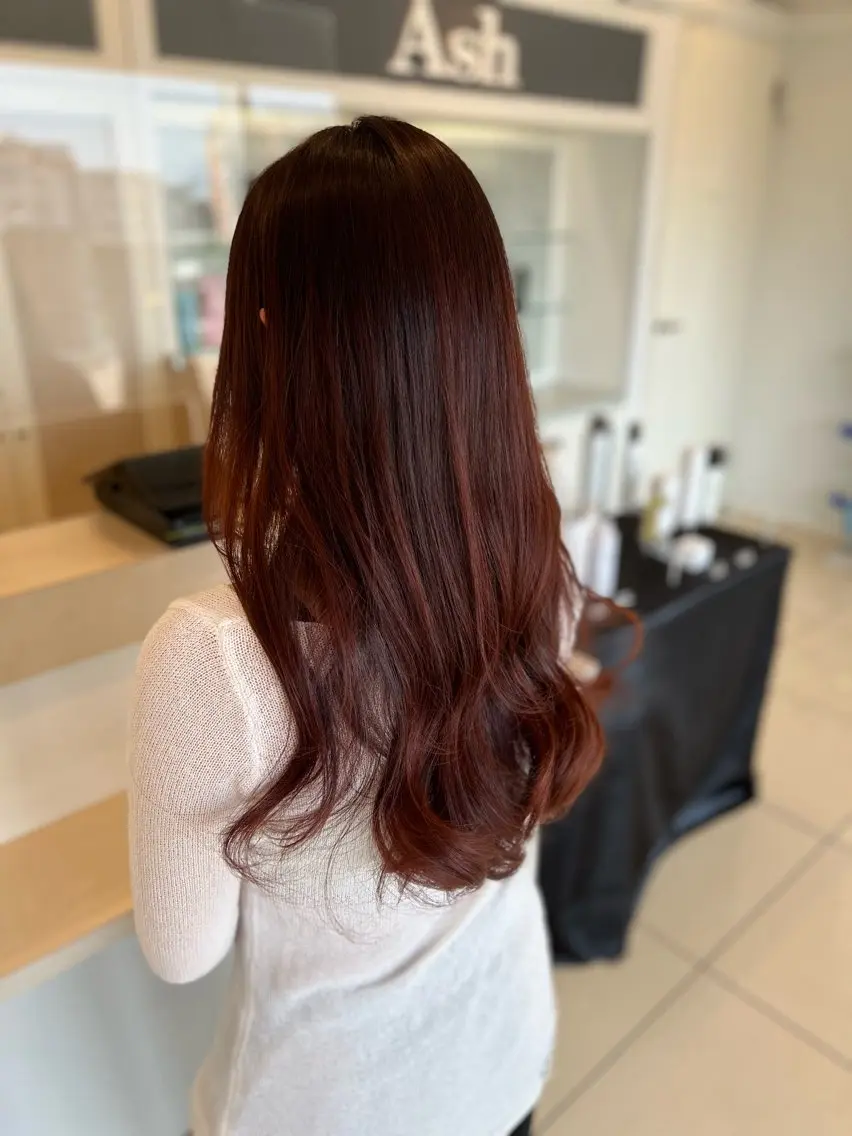 ロング カラー カット ヘアカラー 金子 直樹のヘアスタイル