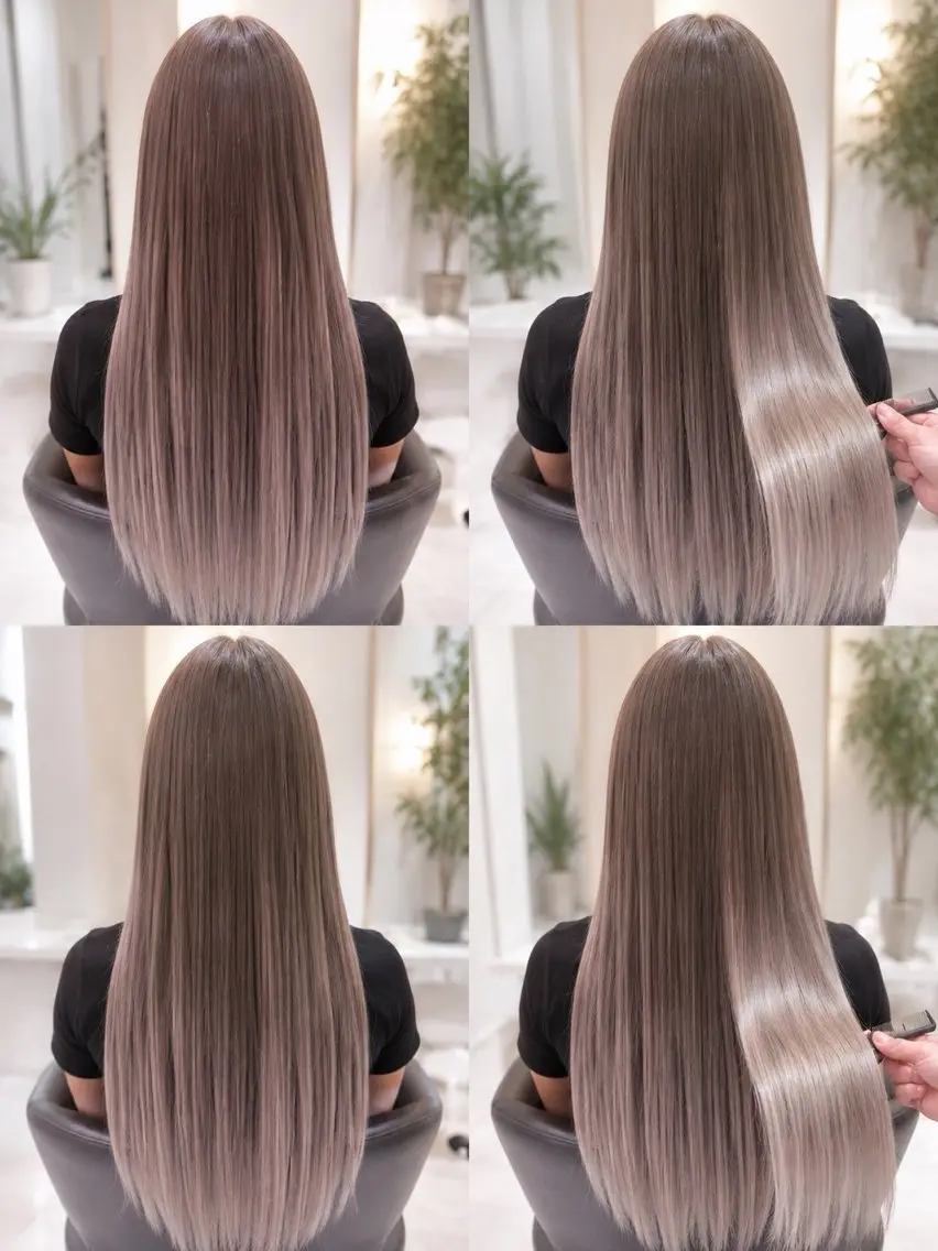 ロング カラー イズ ミのヘアスタイル