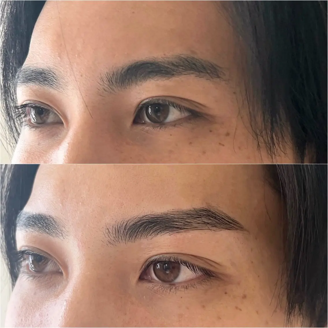 メンズ眉waxの写真