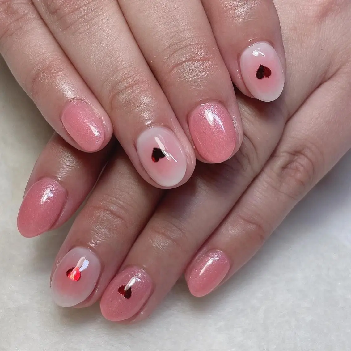 ネイル チークネイル ハンドネイル kipinail 川﨑えりかのネイルデザイン