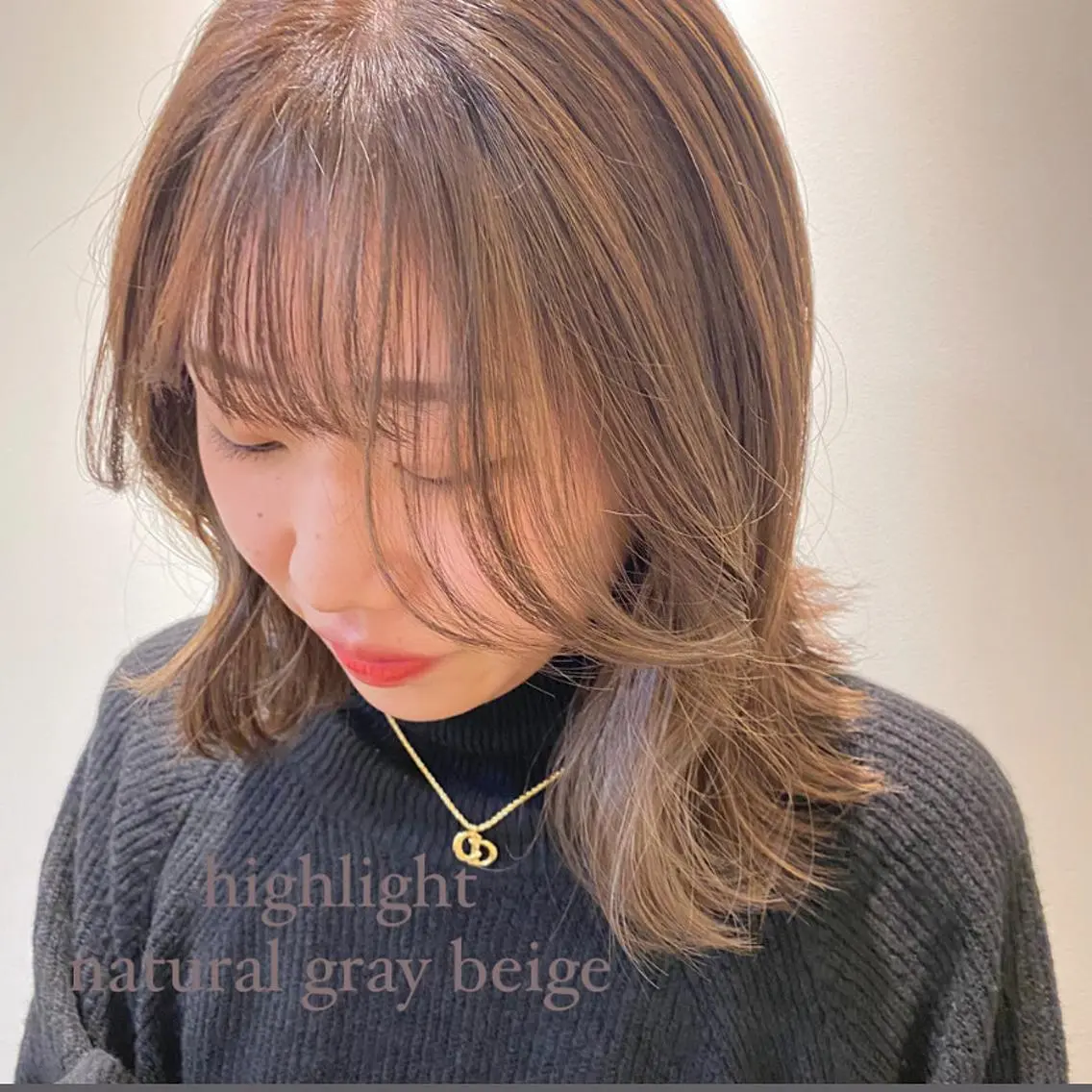 カラー 奈良 彩華のヘアスタイル