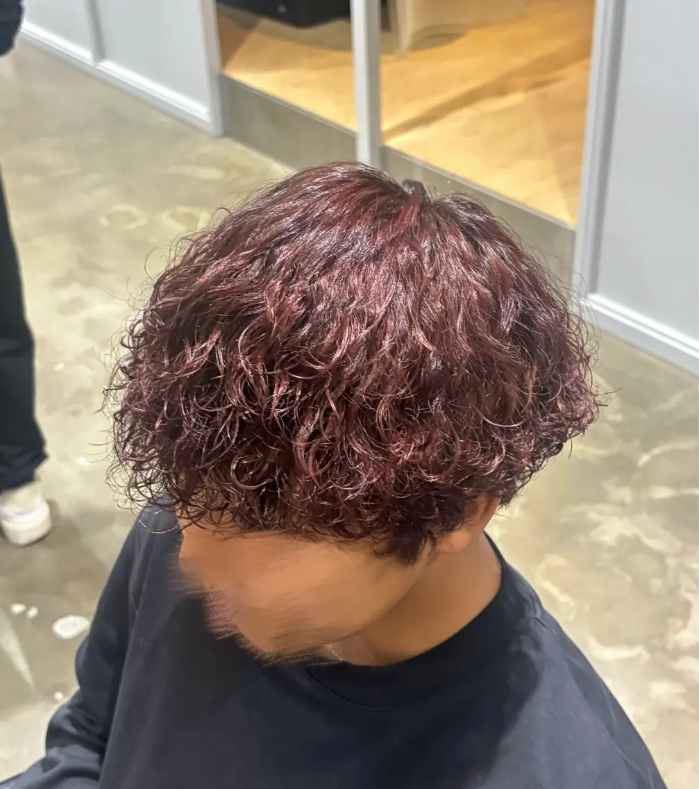 ショート カラー 透明感カラー レッドカラー ヘアカラー Helena あやかのヘアスタイル