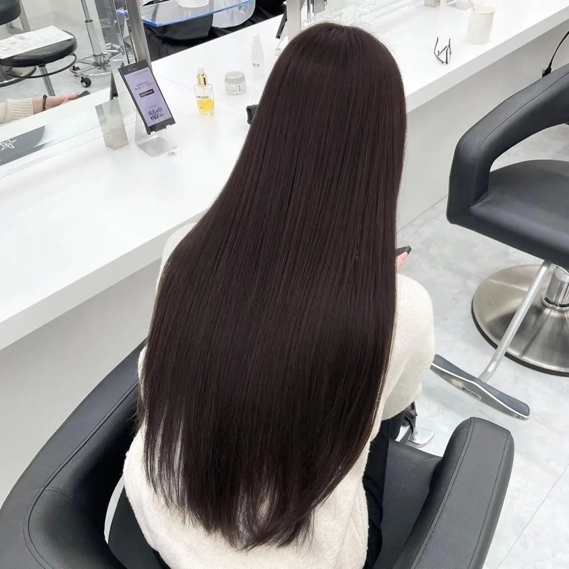 カラー ロング 髪質改善×艶髪カラー 🫧銀座のヘアスタイル