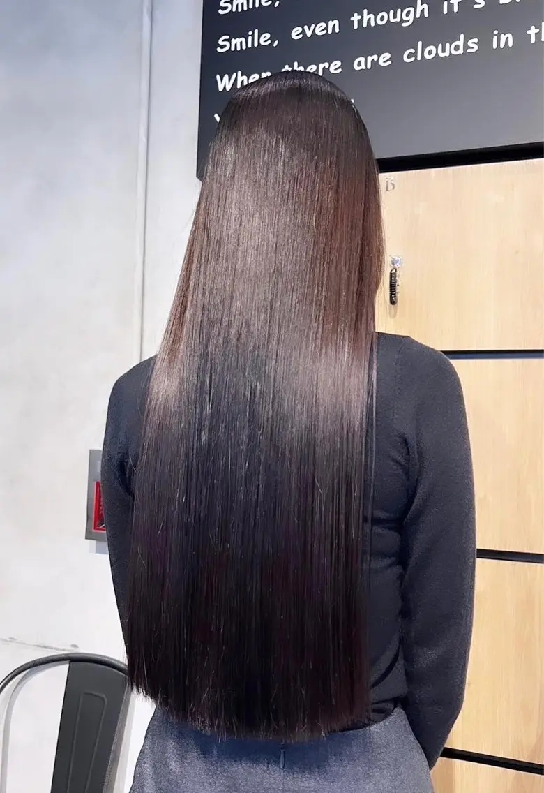 ロング カラー パーマ ブリーチ 髪質改善 ロング トリートメント 酸性ストレート ヘアカラー 縮毛矯正 💎髪質改善専門 jewel boxのヘアスタイル