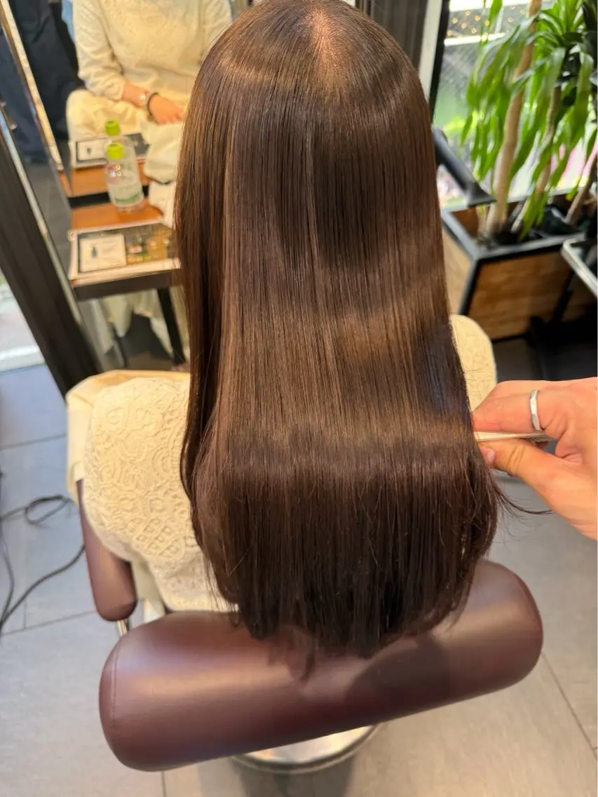 【カラーモデル】グレイカラー+3stepトリートメント🫧⭐️の写真