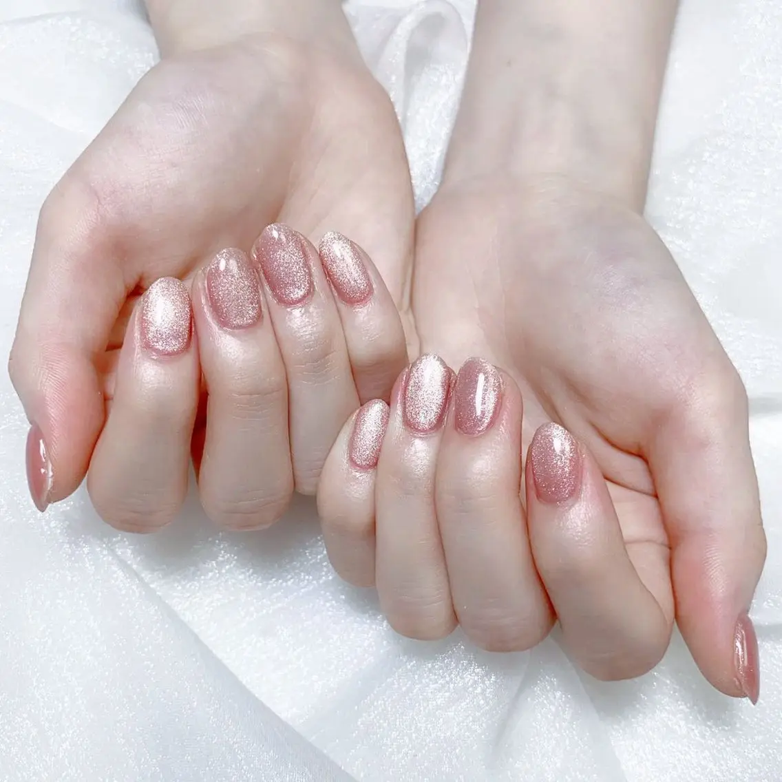 メンズ ネイル マグネットネイル ハンドネイル Nail salon 木にいるのネイルデザイン