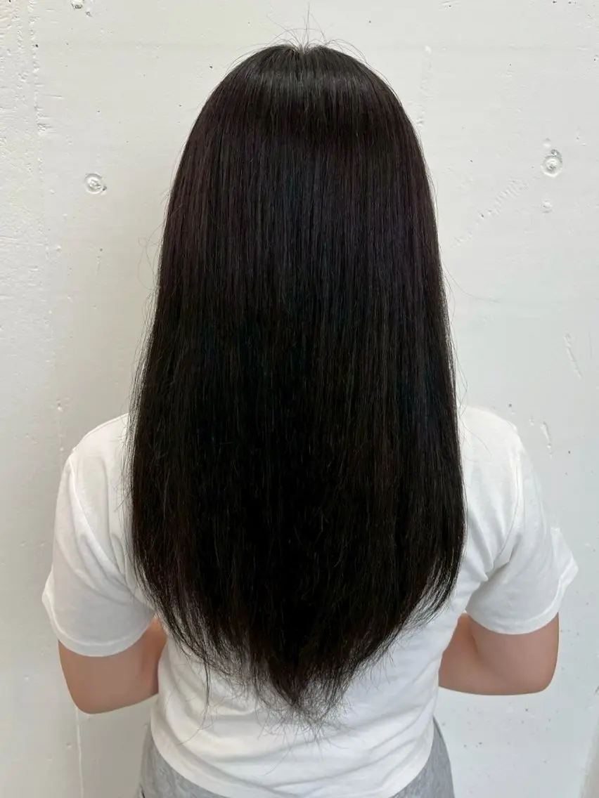 カラー 野内 柚那のヘアスタイル