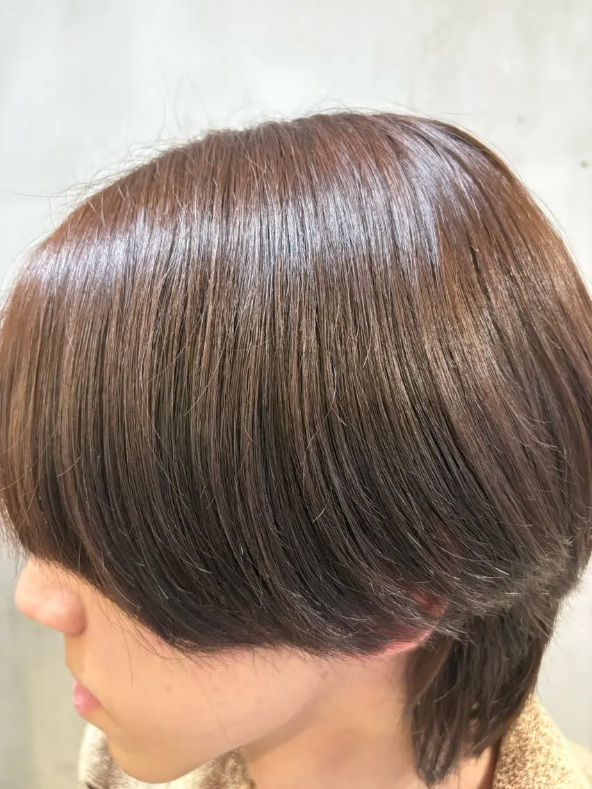 カラー ブラウンカラー 千明 咲斗のヘアスタイル