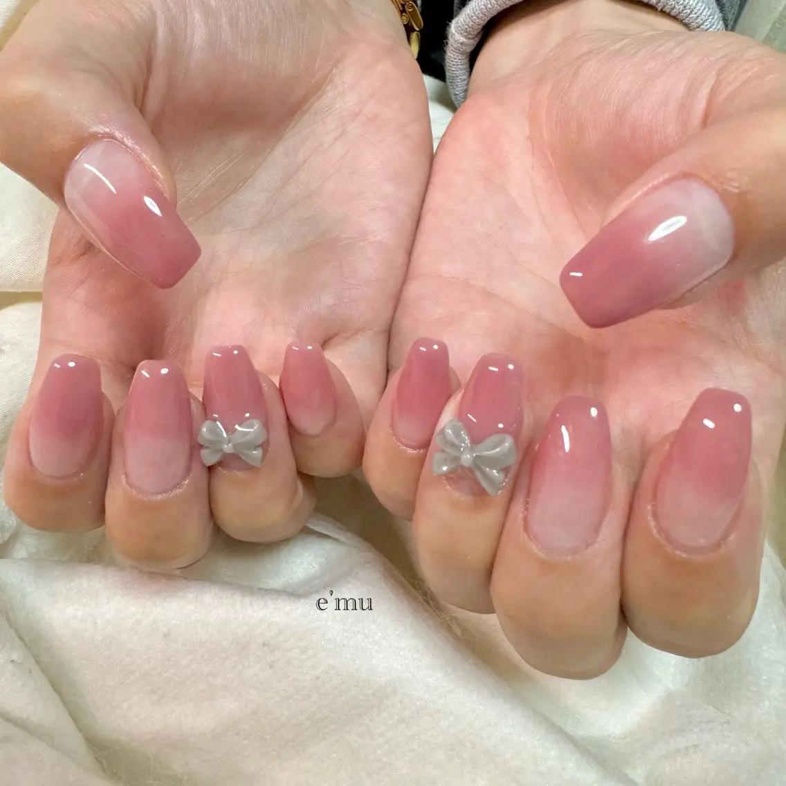 ネイル シンプルネイル ハンドネイル nail salon e'mu💐のネイルデザイン