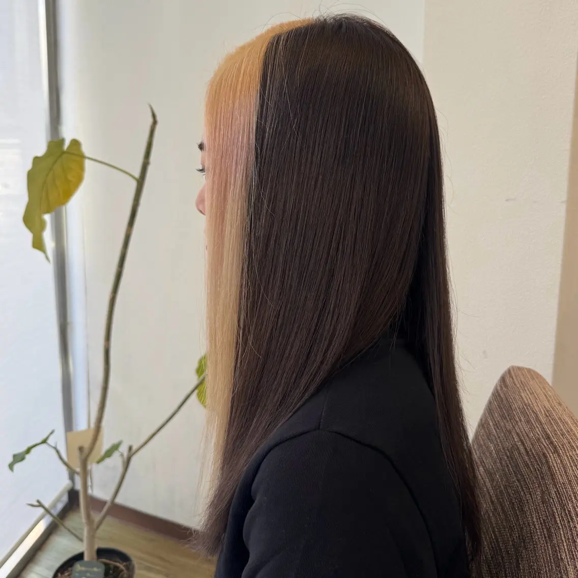セミロング カラー Ｑ-te /艶 💖 スタイル/ mokaのヘアスタイル