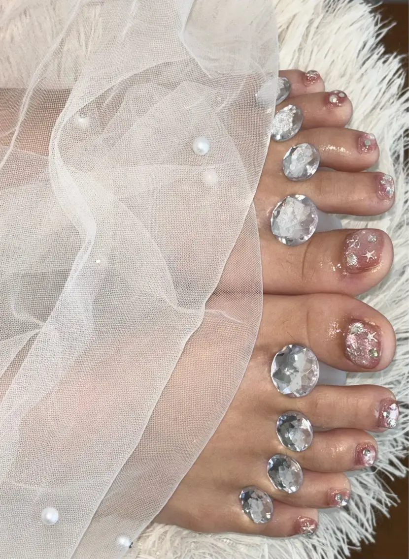 ネイル フットネイル nail salon はるりのネイルデザイン