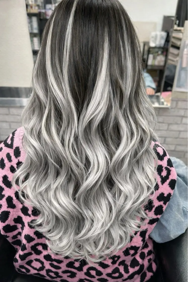 セミロング エクステ エクステ あびこ amiのヘアスタイル