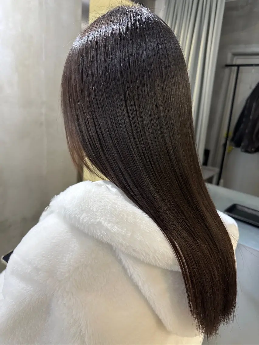 ロング カラー 櫛引 健太のヘアスタイル