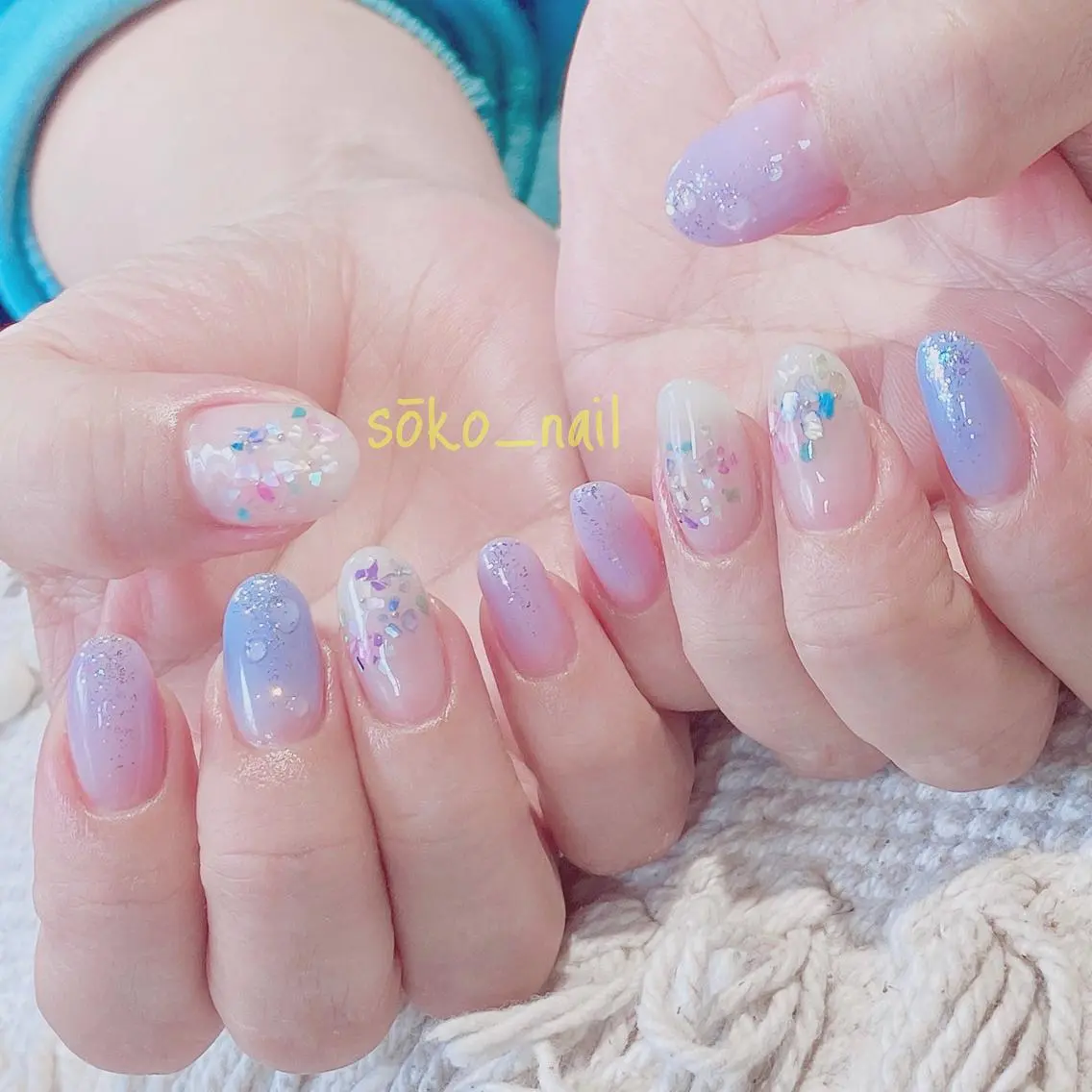 ネイル ハンドネイル megu  / sōko nailのネイルデザイン