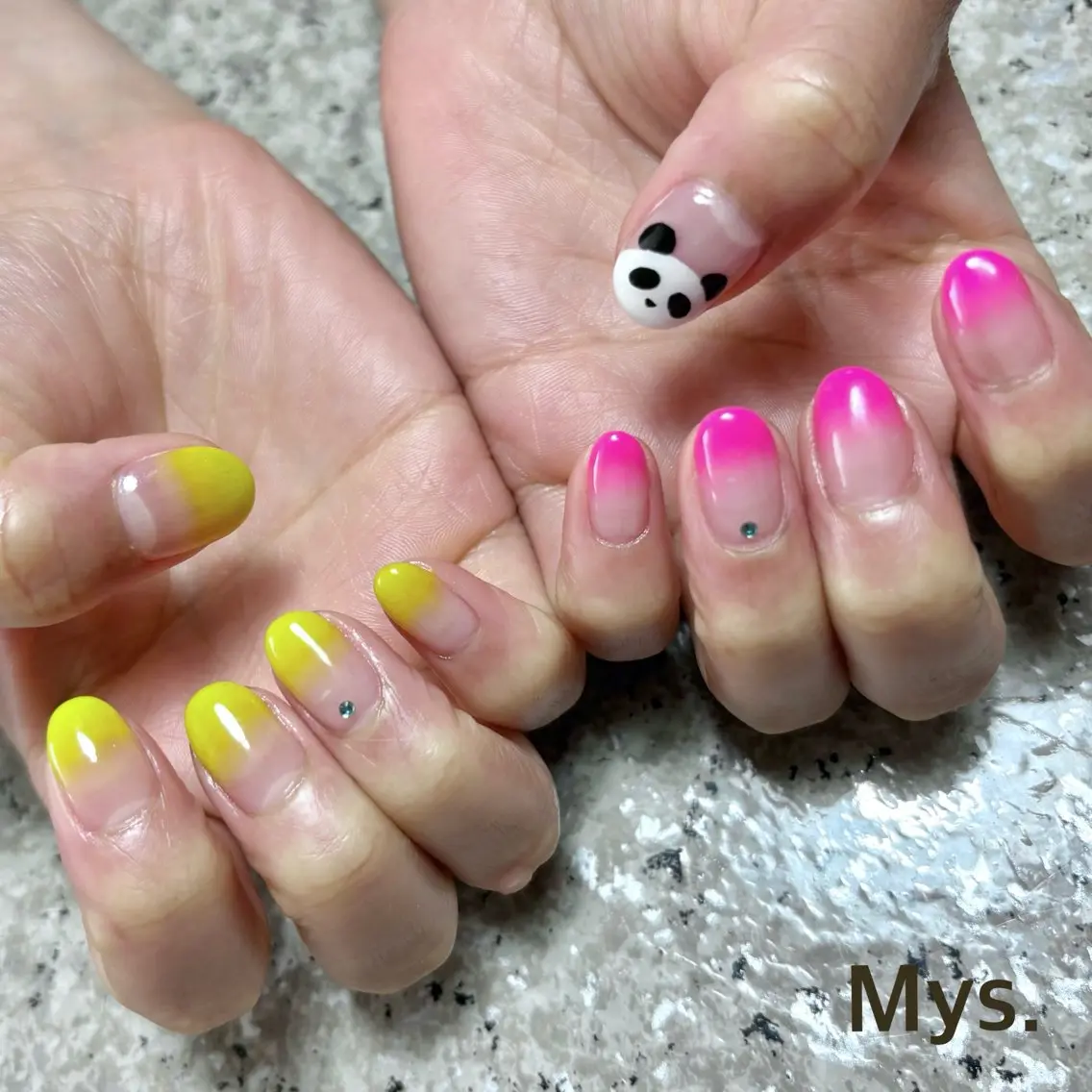 ネイル ハンドネイル Mys. 三上紗紀のネイルデザイン