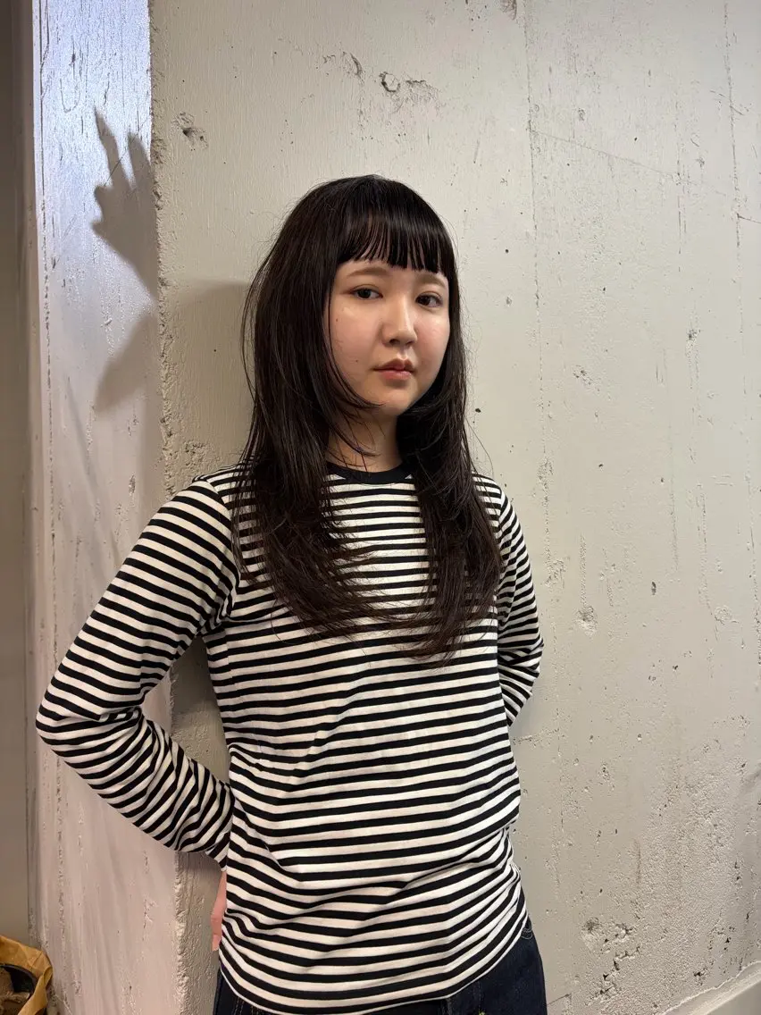 ロング カラー ヘアカラー talo_koji 透明感カラー🫧/のヘアスタイル