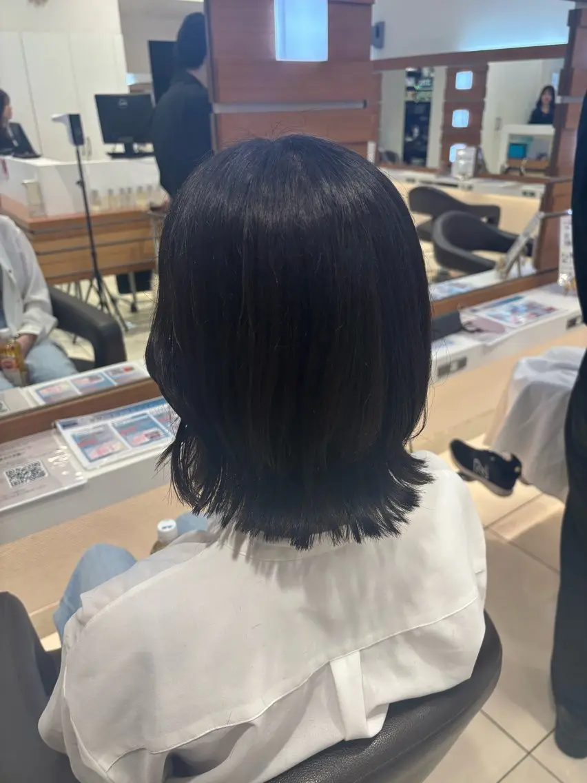 ミディアム 💎【ちゅるんカラ ー】あいみ💎のヘアスタイル
