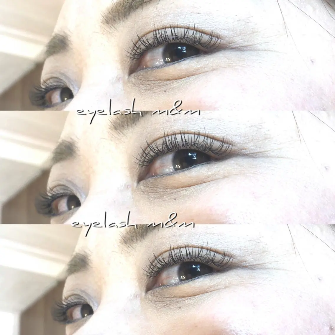 マツエク・マツパ 付け放題 Cカール Dカール フラットラッシュ ナチュラル Eyelash m&mのマツエク・マツパデザイン