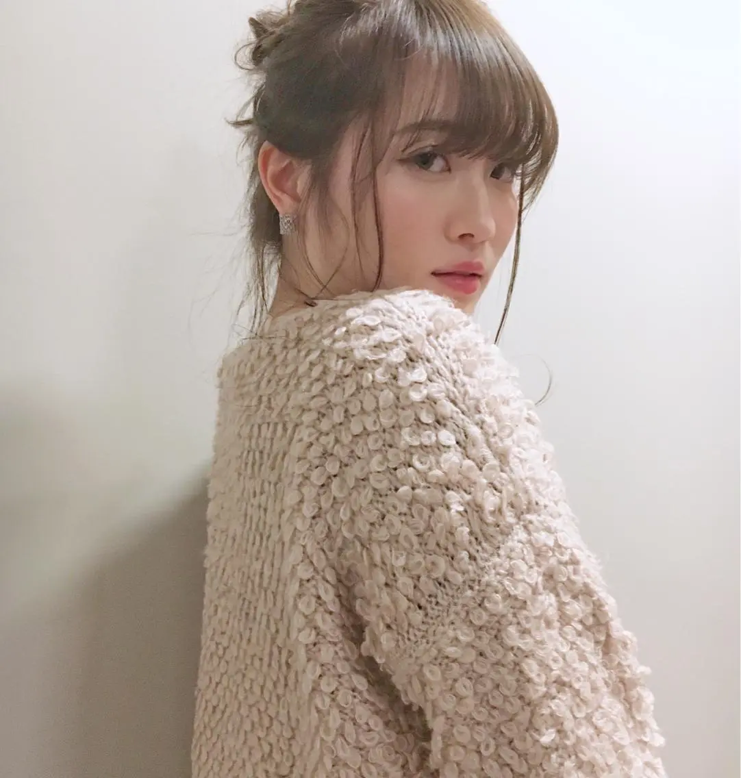 ロング カラー ヘアアレンジ アディクシーカラー 透明感カラー ボブ/顔周りレイヤー carlm:上川美幸のヘアスタイル