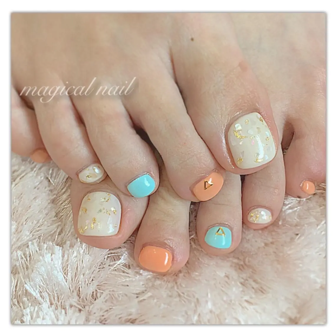 ネイル フットネイル magical nailのネイルデザイン