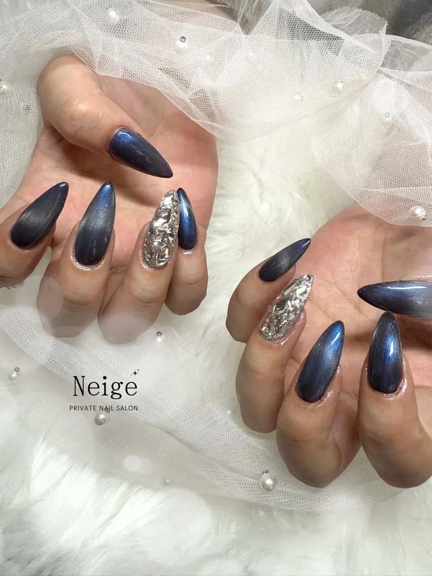 ネイル ハンドネイル Neige‪𓂃ai ＊梅津 / 松尾のネイルデザイン