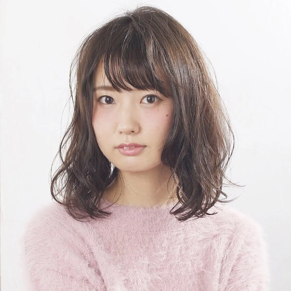ミディアム 中野 恵脩のヘアスタイル