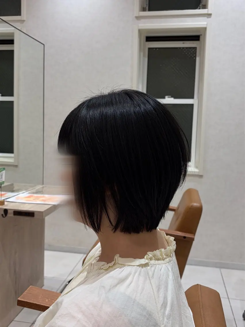 ショート ショートボブ ボブ ショートヘア ⭐️うる艶カラー 募集　まゆ⭐️のヘアスタイル