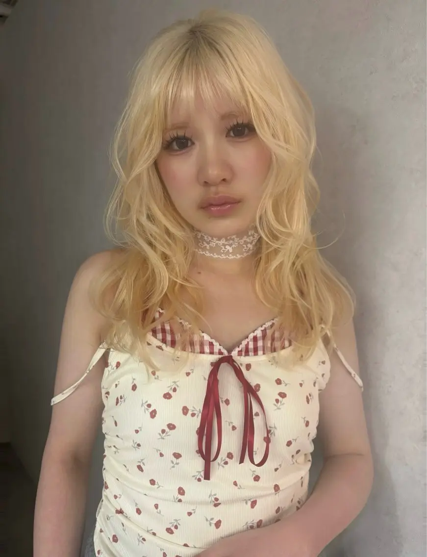 セミロング カラーモデル募集中/ 玲菜🐰✩.*˚のヘアスタイル