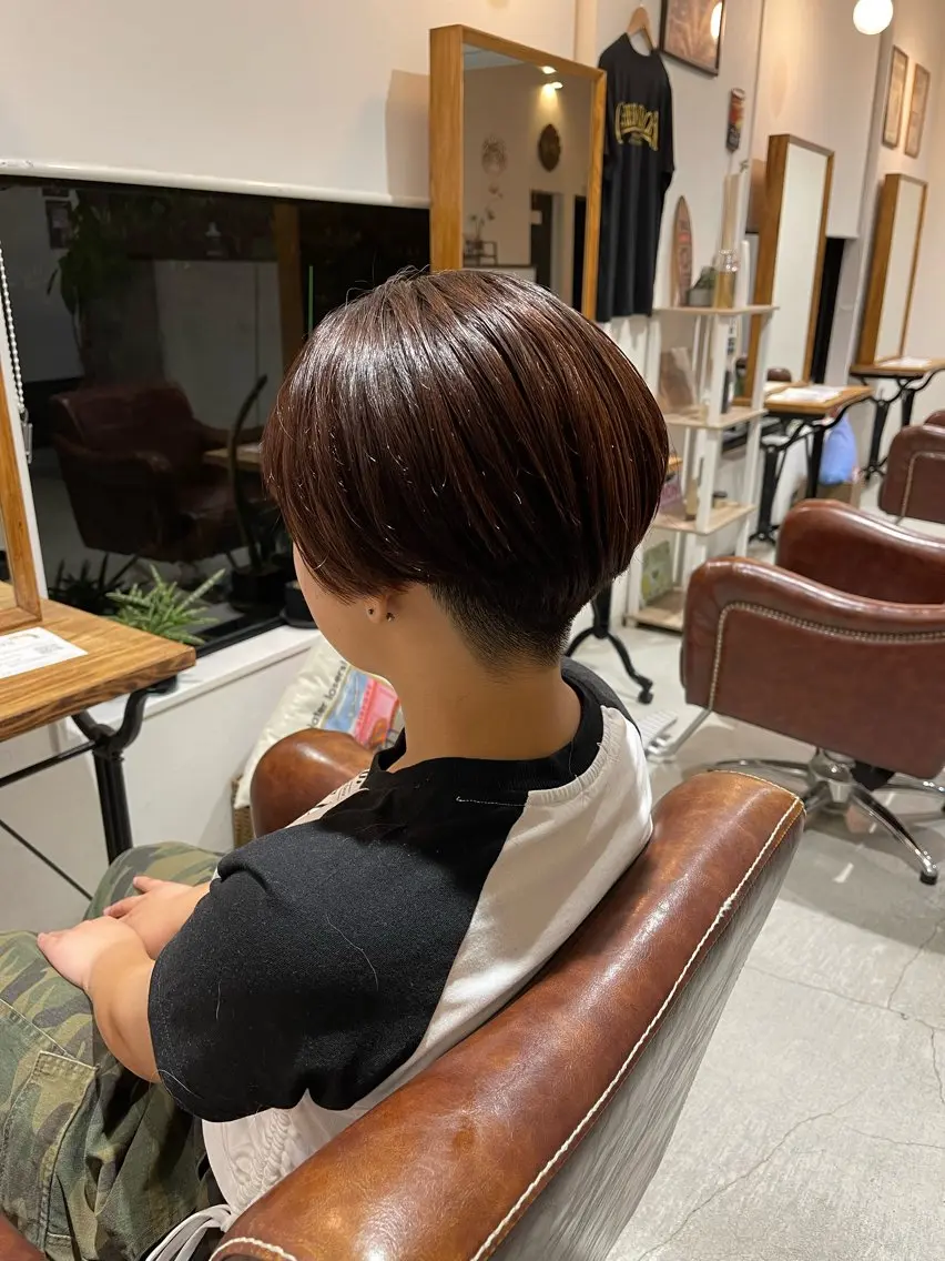 ショート 増田 夏季のヘアスタイル