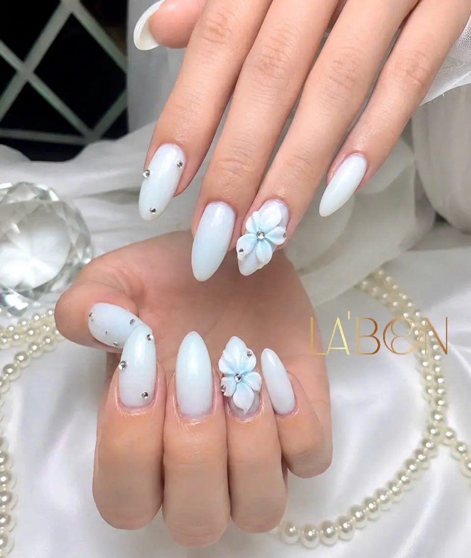 ロング Hana✴︎ Labon Artのネイルデザイン
