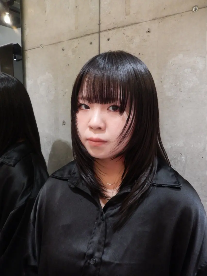 セミロング はなか🌷カラー モデル募集中✂️のヘアスタイル