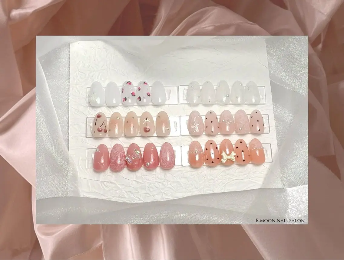 🎀Girly モテネイルコース💍🪽(オフ+ケア込み)の写真