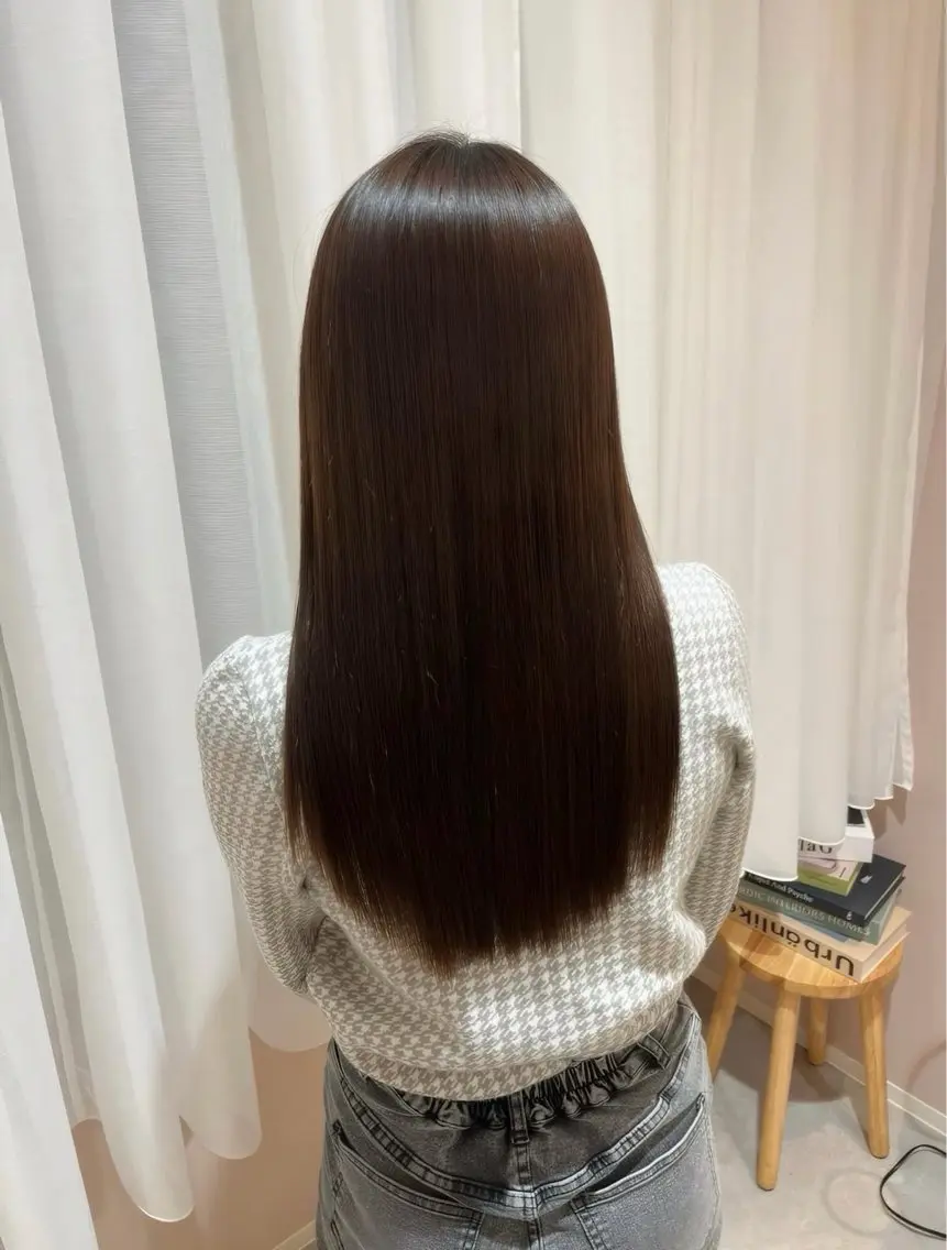 ロング カラー belta.🧸👒 福島未央のヘアスタイル