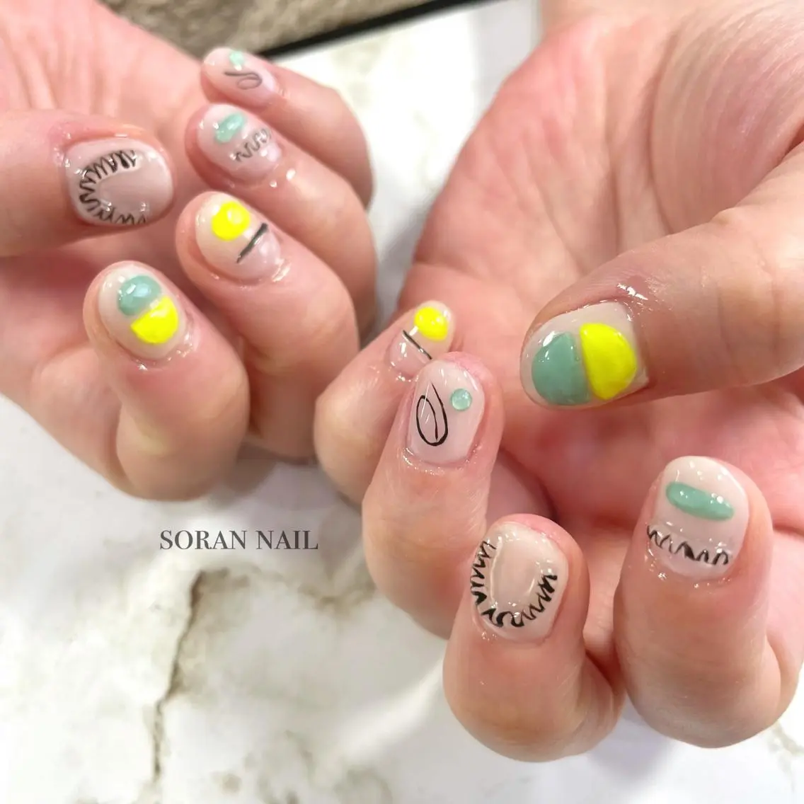 ネイル ハンドネイル soran nailのネイルデザイン