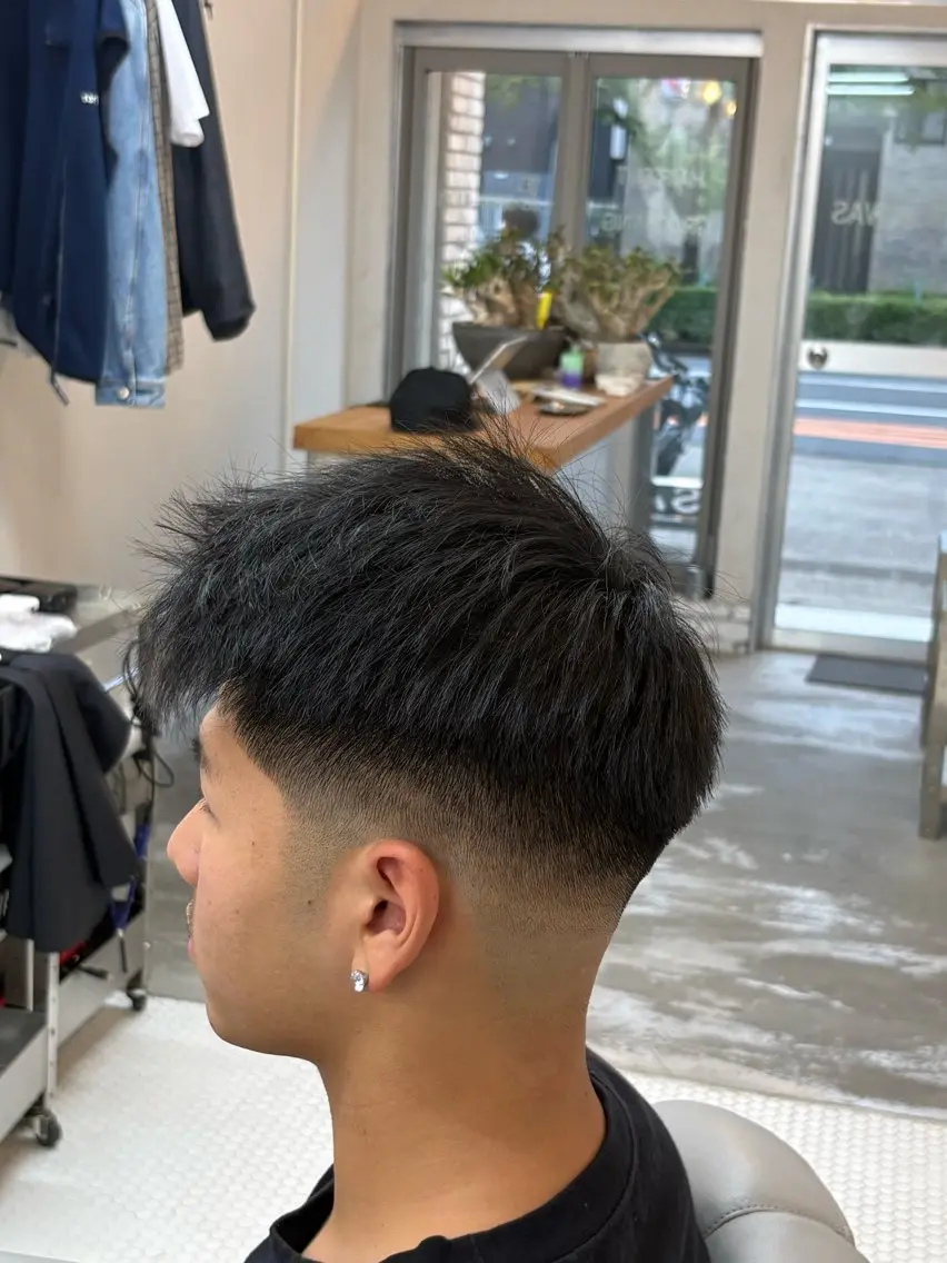メンズ フェードカット カット 高澤 ひかるのヘアスタイル