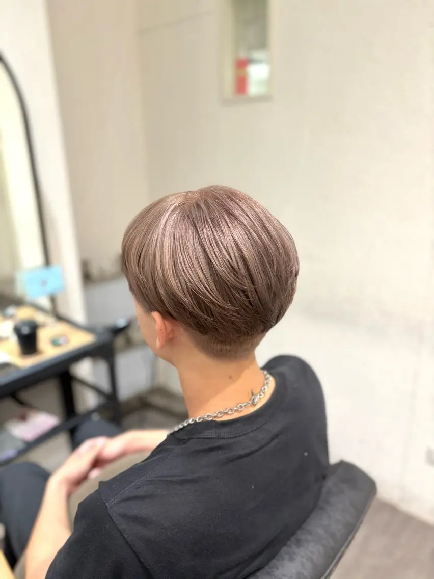 ショート カラー メンズ nijika/ カラーリスト🫧のヘアスタイル