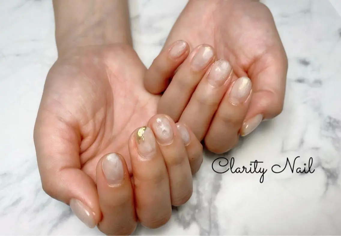 ネイル アートネイル 持ち込み ハンドネイル Clarity Nailのネイルデザイン