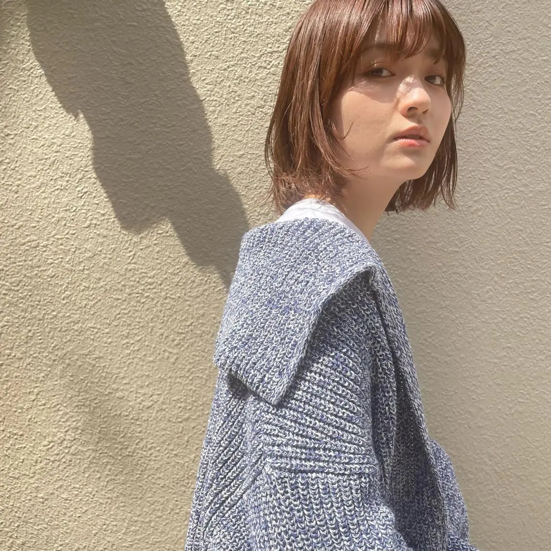 ミディアム ナチュラルヘア/ 似合わせ/三宅 昌太のヘアスタイル