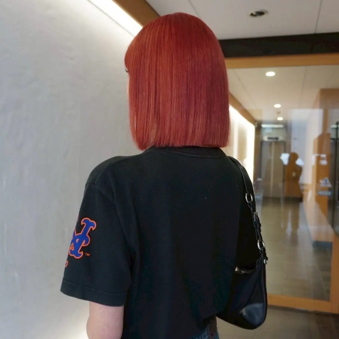 ショート カラー オレンジ ヘアカラー Bërg mimi ‎ ౨ৎ⋆のヘアスタイル