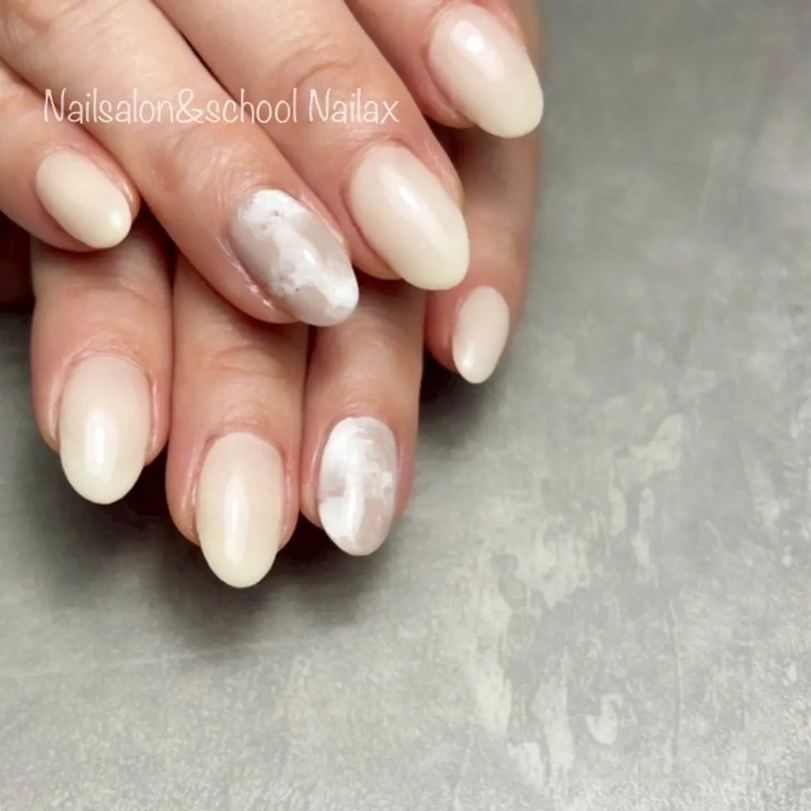 ネイル ニュアンスネイル nailax Rinのネイルデザイン
