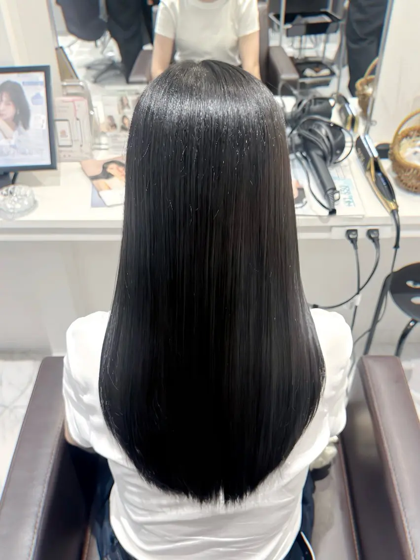 ロング カラー 髪質改善 トリートメント トリートメント Grow by NYNY 馬渡 真輝のヘアスタイル