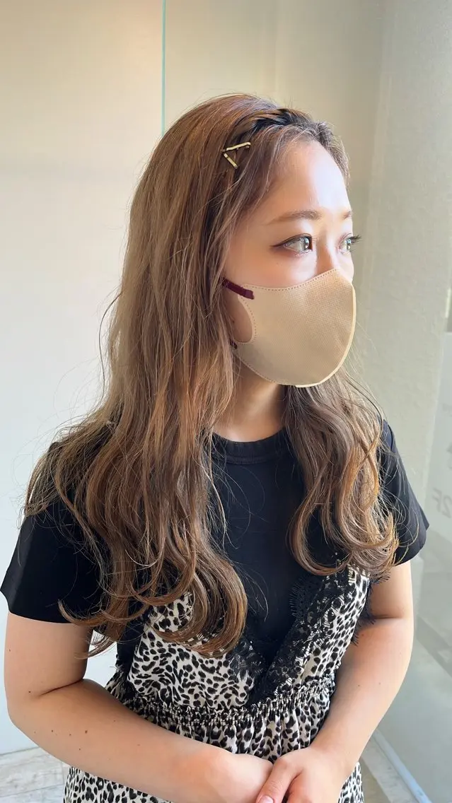 ロング 🪽ナチュラルヘア＊ 大下唯奈🪽🫧のヘアスタイル