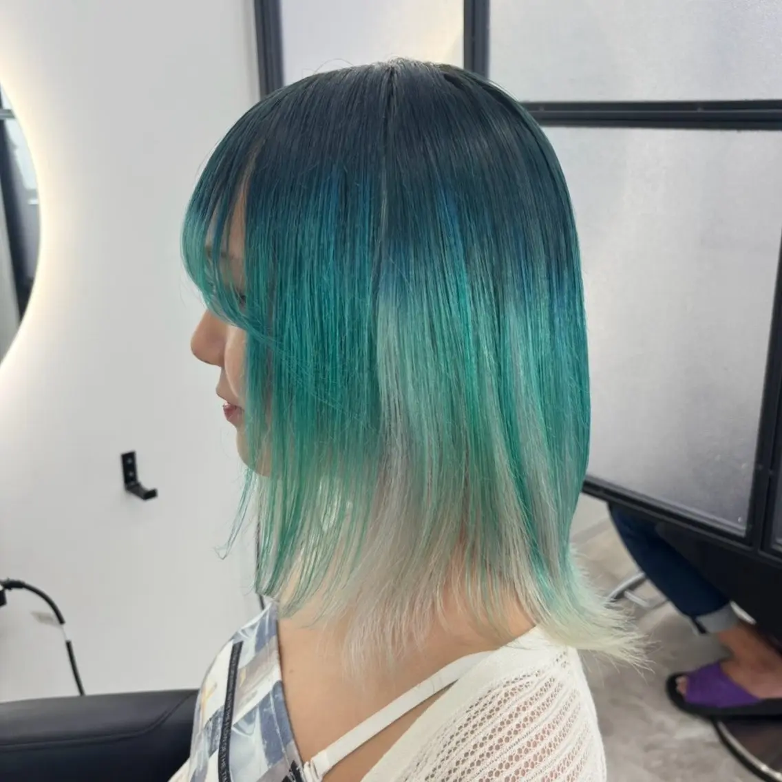 ミディアム カラー ヘアカラー Ren. 🦋デザインカラーのヘアスタイル