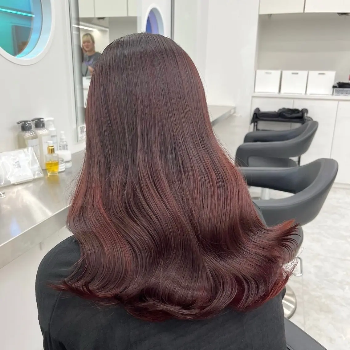 ロング カラー ♥️暖色カラ ー♥️由夏のヘアスタイル