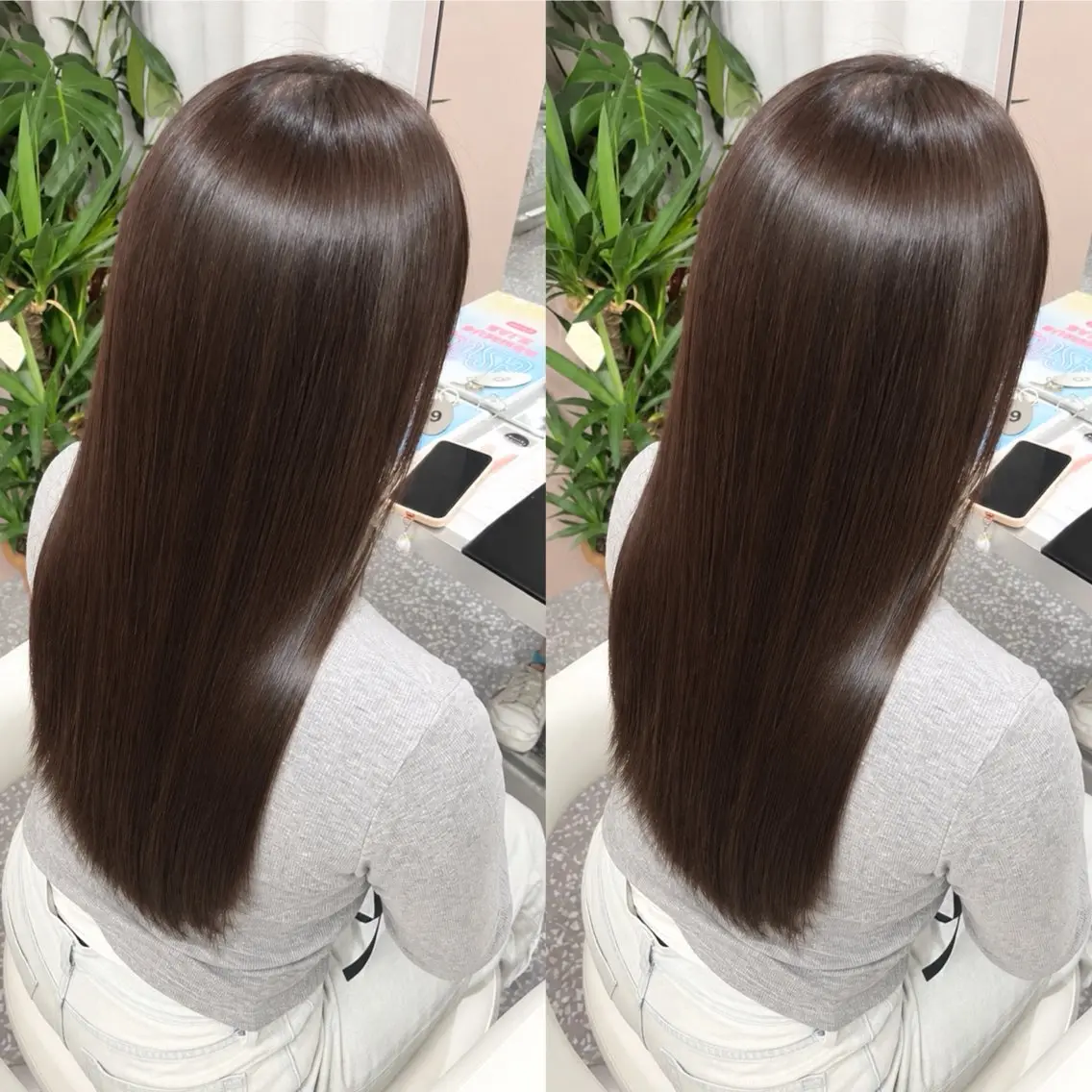 ロング ヘアカラー 髪質改善/西宮北口/ 植田梨緒のヘアスタイル