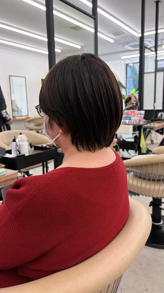 ショート くろかわ まいのヘアスタイル