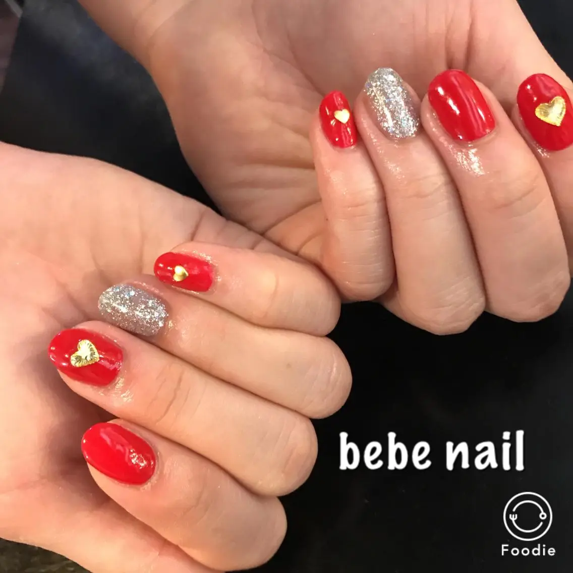 ネイル アートネイル ジェルネイル ラメ(グリッター) パラジェル Ann nailのネイルデザイン