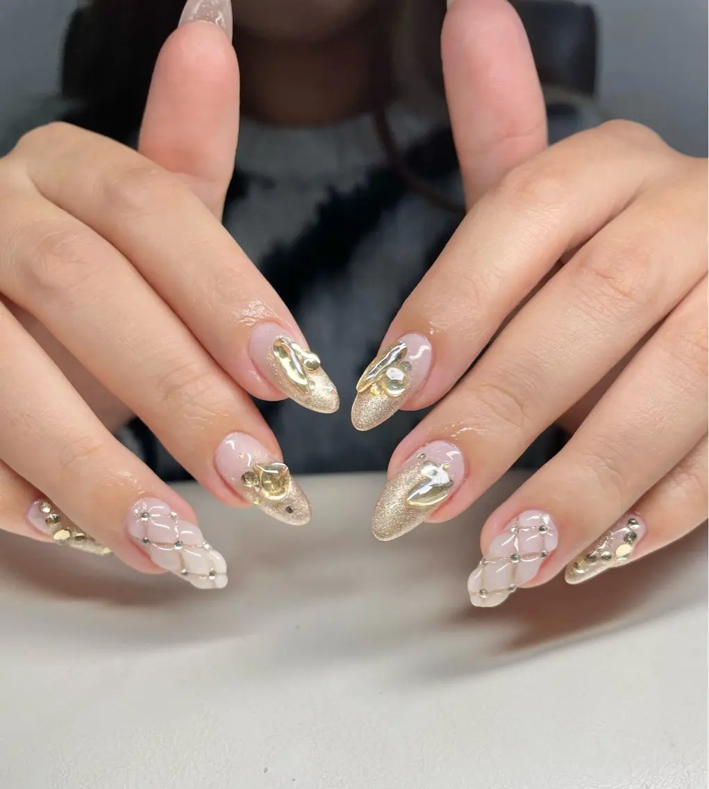 ネイル 持ち込み Rena-ju キャサディのネイルデザイン