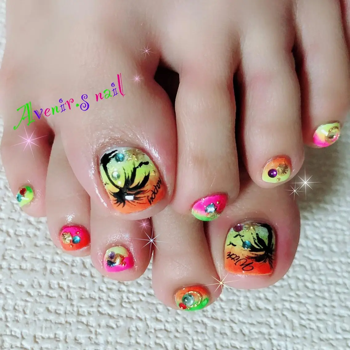 ネイル アートネイル Home Salon Avenir.のネイルデザイン